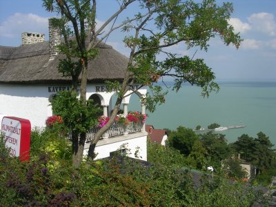 Resort View of Lake Balaton.